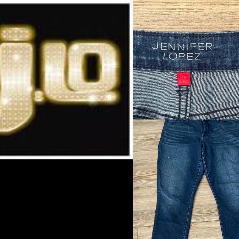 Jennifer Lopez Women's Dark Blue Skinny Jeans